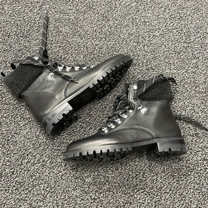 Rebecca Minkoff combat boots.